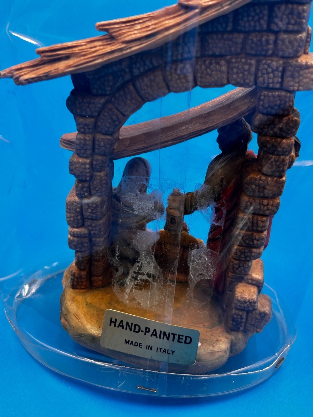 handcrafted nativity by Jai Bhagavan Ltd (JBL) in India Ganges River.